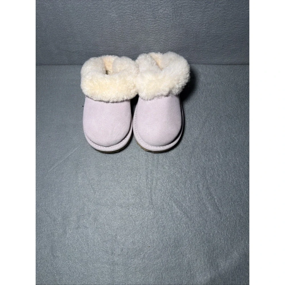 UGG Cluggette California Aster Light Purple Slippers 1166773K Size Kid 11